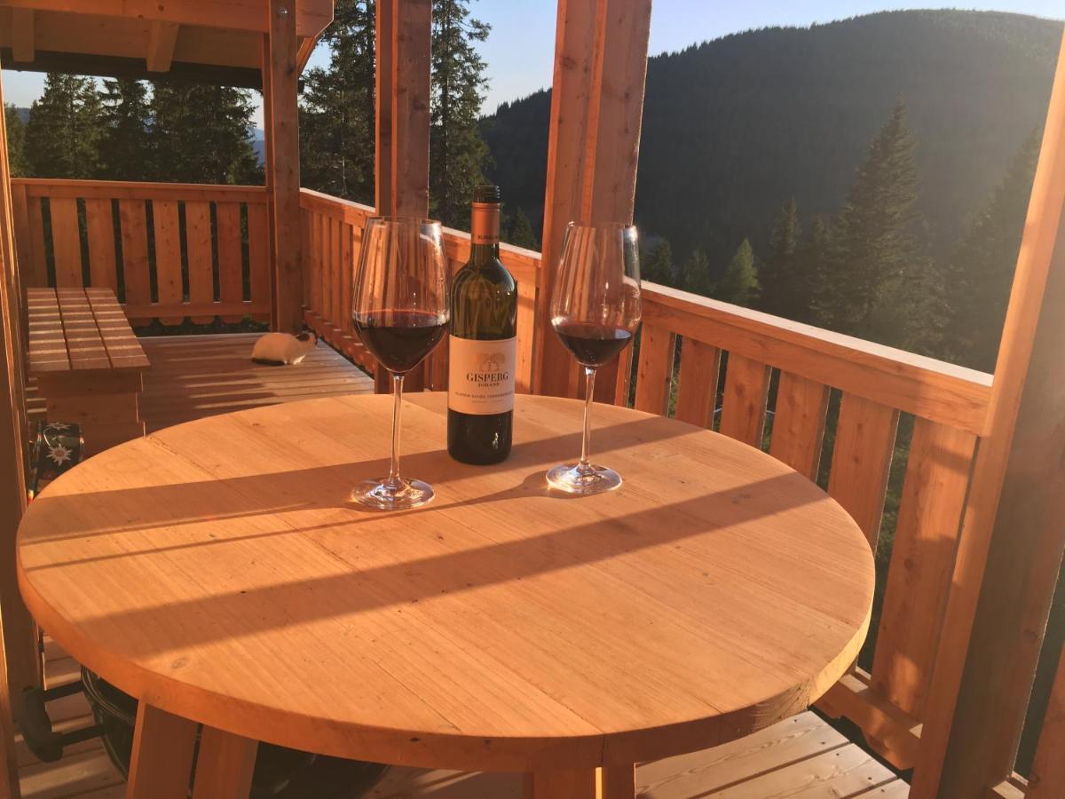 Holzknechthuette Villa Lachtal Buitenkant foto