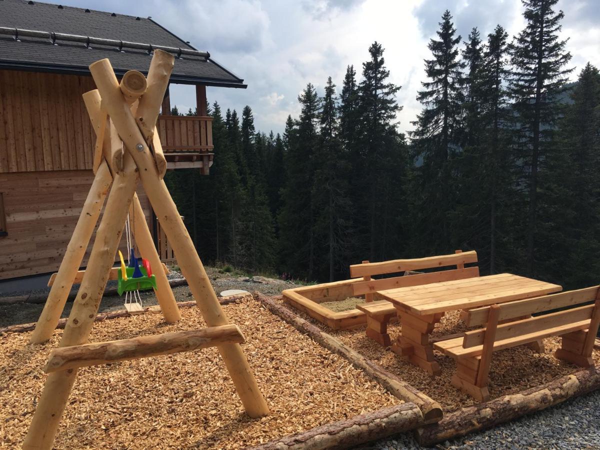 Holzknechthuette Villa Lachtal Buitenkant foto