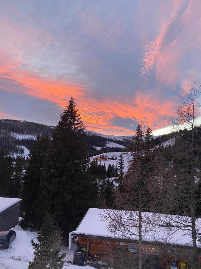 Holzknechthuette Villa Lachtal Buitenkant foto